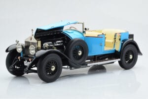 Rolls-Royce Phantom I カブリオレ ブルー Kyosho 1:18 08931LB メタル - 画像 8/9