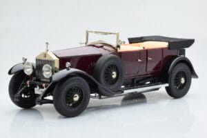 Rolls-Royce Phantom I カブリオレ バーガンディレッド Kyosho 1:18 08931R メタル - 画像 2/10