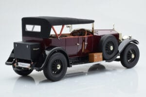 Rolls-Royce Phantom I カブリオレ バーガンディレッド Kyosho 1:18 08931R メタル - 画像 3/10