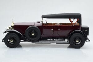 Rolls-Royce Phantom I カブリオレ バーガンディレッド Kyosho 1:18 08931R メタル - 画像 4/10