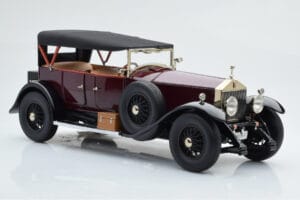 Rolls-Royce Phantom I カブリオレ バーガンディレッド Kyosho 1:18 08931R メタル - 画像 5/10