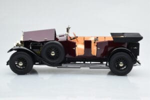 Rolls-Royce Phantom I カブリオレ バーガンディレッド Kyosho 1:18 08931R メタル - 画像 8/10