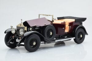 Rolls-Royce Phantom I カブリオレ バーガンディレッド Kyosho 1:18 08931R メタル - 画像 9/10