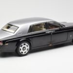 Rolls-Royce Phantom VII EWB ブラック＆シルバー Kyosho 1:18 - image 3 of 8