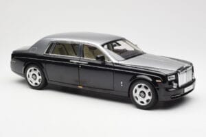 Rolls-Royce Phantom VII EWB ブラック＆シルバー Kyosho 1:18 08841BKS メタル - 画像 6/8
