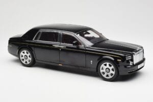 Rolls-Royce Phantom VII EWB ダイヤモンドブラック Kyosho 1:18 08841DBK2 メタル - 画像 6/8