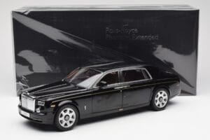 Rolls-Royce Phantom VII EWB ダイヤモンドブラック Kyosho 1:18 08841DBK2 メタル - 画像 8/8