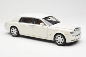 Rolls-Royce Phantom VII EWB イングリッシュホワイト Kyosho 1:18 08841EW2 メタル - 画像 6/8