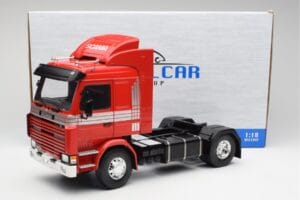 Scania 143M 470 Topline レッド MCG 1:18 MCG18142 メタル - 画像 8/8