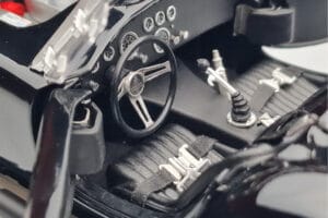 Shelby Cobra 427 S/C ブラック Kyosho 1:18 08048BK メタル - 画像 7/9