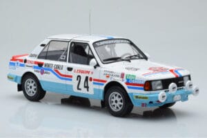 Skoda 130 L Night Version #24 J. Augland Rally Monte Carlo 1987 IXO 1:18 18RMC156 メタル - 画像 4/6
