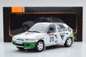 Skoda Felicia #20 S. Blomqvist / B. Cederberg Rally RAC Lombard 1995 IXO 1:18 18RMC147 メタル - 画像 6/6