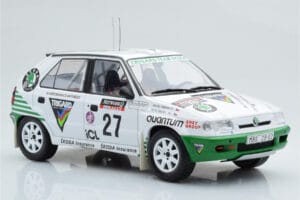 Skoda Felicia #27 P. Sibera / P. Gross Rally RAC Lombard 1995 IXO 1:18 18RMC148 メタル - 画像 4/6