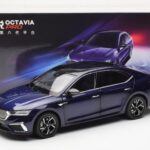 Skoda Octavia Pro ブルー FAW 1:18 - image 8 of 8