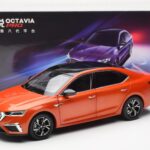 Skoda Octavia Pro オレンジ FAW 1:18 - image 8 of 8