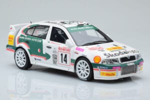Skoda Octavia WRC #14 D. Auriol / D. Giraudet Rally Monte Carlo 2003 Otto 1:18 OT431 レジン - 画像 4/6