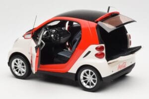 Smart Fortwo 451 Coca-Cola Minichamps 1:18 150036301 メタル - 画像 5/8