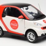 Smart Fortwo 451 Coca-Cola Minichamps 1:18 - image 6 of 8