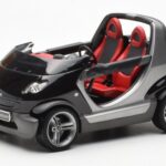 Smart Fortwo Crossblade カブリオレ シルバー ブラック Kyosho 1:18