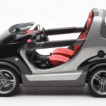 Smart Fortwo Crossblade カブリオレ シルバー ブラック Kyosho 1:18 - image 3 of 6