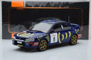 Subaru Impreza 555 #6 P. Liatti / C. Cassina Tour de Corse 1995 IXO 1:18 18RMC063C メタル - 画像 6/6
