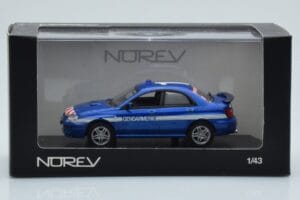 Subaru Impreza GD Gendarmerie Norev 1:43 800075 メタル - 画像 4/4