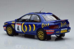 Subaru Impreza #4 C. McRae / D. Ringer Winner RAC Rally 1994 Kyosho 1:18 08962A メタル - 画像 6/9