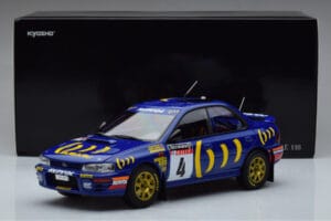 Subaru Impreza #4 C. McRae / D. Ringer Winner RAC Rally 1994 Kyosho 1:18 08962A メタル - 画像 9/9