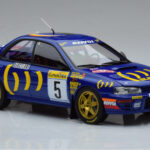 Subaru Impreza #5 C. Sainz / L. Moya 2nd Place Rally Monte Carlo 1995 Kyosho 1:18 - image 5 of 9
