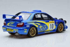 Subaru Impreza WRC #10 T. Makinen / K. Lindstrom Rally Monte Carlo Night Version 2002 Otto 1:18 OT784 レジン - 画像 2/6