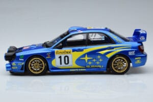 Subaru Impreza WRC #10 T. Makinen / K. Lindstrom Rally Monte Carlo Night Version 2002 Otto 1:18 OT784 レジン - 画像 3/6
