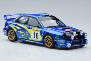 Subaru Impreza WRC #10 T. Makinen / K. Lindstrom Rally Monte Carlo Night Version 2002 Otto 1:18 OT784 レジン - 画像 4/6