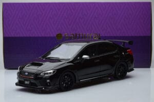 Subaru Impreza WRX STI Nurburgring Challenge Package ブラック Kyosho 1:18 KSR18021BK レジン - 画像 6/6