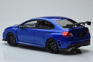 Subaru Impreza WRX STI Nurburgring Challenge Package ブルー Kyosho 1:18 KSR18021BL レジン - 画像 4/5