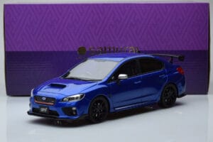 Subaru Impreza WRX STI Nurburgring Challenge Package ブルー Kyosho 1:18 KSR18021BL レジン - 画像 5/5