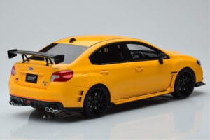 Subaru Impreza WRX STI Nurburgring Challenge Package イエロー Kyosho 1:18 KSR18021Y レジン - 画像 2/5