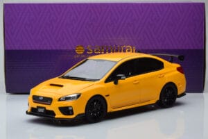Subaru Impreza WRX STI Nurburgring Challenge Package イエロー Kyosho 1:18 KSR18021Y レジン - 画像 5/5