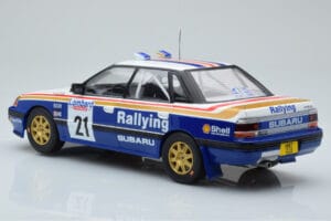 Subaru Legacy RS #21 C. McRae / D. Ringer RAC Rally 1991 IXO 1:18 18RMC080B メタル - 画像 5/6