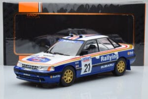 Subaru Legacy RS #21 C. McRae / D. Ringer RAC Rally 1991 IXO 1:18 18RMC080B メタル - 画像 6/6