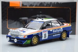 Subaru Legacy RS Night Version #6 M. Alen / I. Kivimaki RAC Rally 1991 IXO 1:18 18RMC080A メタル - 画像 6/6
