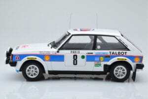Talbot Sunbeam Lotus Night Version #8 H. Toivonen / P. White Rally Monte Carlo 1981 IXO 1:18 18RMC095B メタル - 画像 3/6