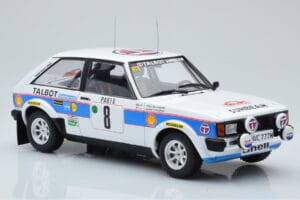 Talbot Sunbeam Lotus Night Version #8 H. Toivonen / P. White Rally Monte Carlo 1981 IXO 1:18 18RMC095B メタル - 画像 4/6