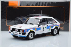 Talbot Sunbeam Lotus Night Version #8 H. Toivonen / P. White Rally Monte Carlo 1981 IXO 1:18 18RMC095B メタル - 画像 6/6