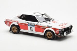 Toyota Celica 2000 GT RA21 #8 H. Mikkola / A. Hertz Lombard RAC Rally 1977 Otto 1:18 OT1044 レジン - 画像 4/6