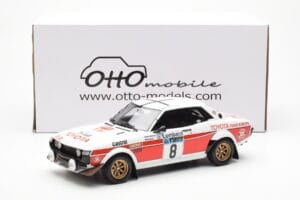 Toyota Celica 2000 GT RA21 #8 H. Mikkola / A. Hertz Lombard RAC Rally 1977 Otto 1:18 OT1044 レジン - 画像 6/6