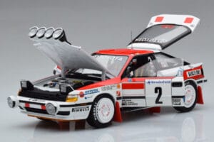 Toyota Celica GT-Four ST165 #2 C. Sainz / L. Moya Winner Rally Monte Carlo 1991 Kyosho 1:18 08961B メタル - 画像 2/12