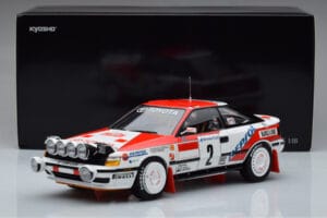 Toyota Celica GT-Four ST165 #2 C. Sainz / L. Moya Winner Rally Monte Carlo 1991 Kyosho 1:18 08961B メタル - 画像 12/12