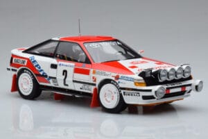 Toyota Celica GT-Four ST165 #2 C. Sainz / L. Moya Winner Rally Monte Carlo 1991 Kyosho 1:18 08961B メタル - 画像 5/12