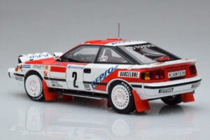 Toyota Celica GT-Four ST165 #2 C. Sainz / L. Moya Winner Rally Monte Carlo 1991 Kyosho 1:18 08961B メタル - 画像 6/12