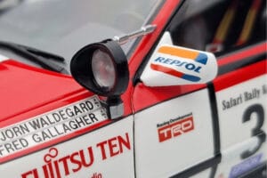 Toyota Celica GT-Four ST165 #3 B. Waldegard / F. Gallagher Winner Safari Rally 1990 Kyosho 1:18 08961A メタル - 画像 11/12